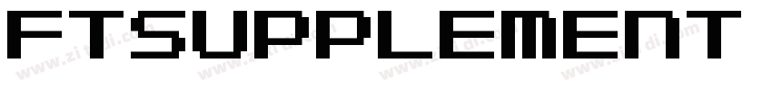 FTsupplement regular字体转换